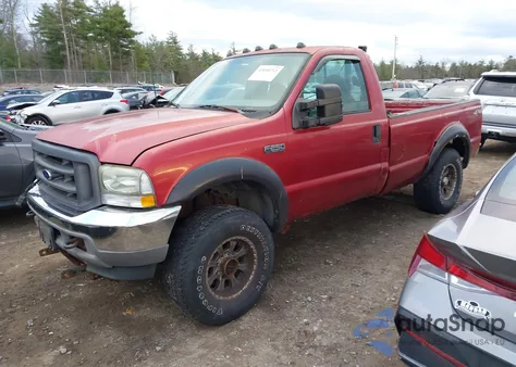 2003 Ford F-250 Xl/Xlt from USA, damaged, VIN 1FTNF21L13EC77627
